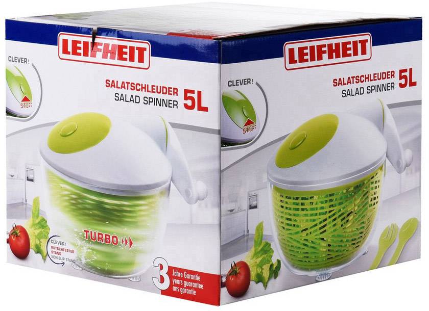 Leifheit Salatschleuder, 5 Liter