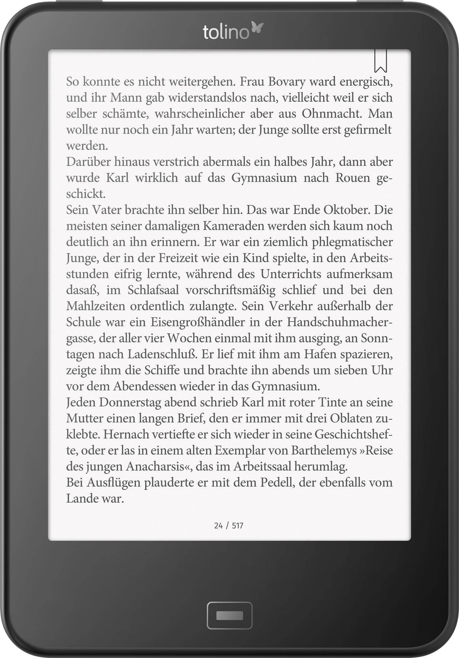 Tolino Vision 4 HD eBook-Reader 15.2 cm (6 Zoll) Schwarz