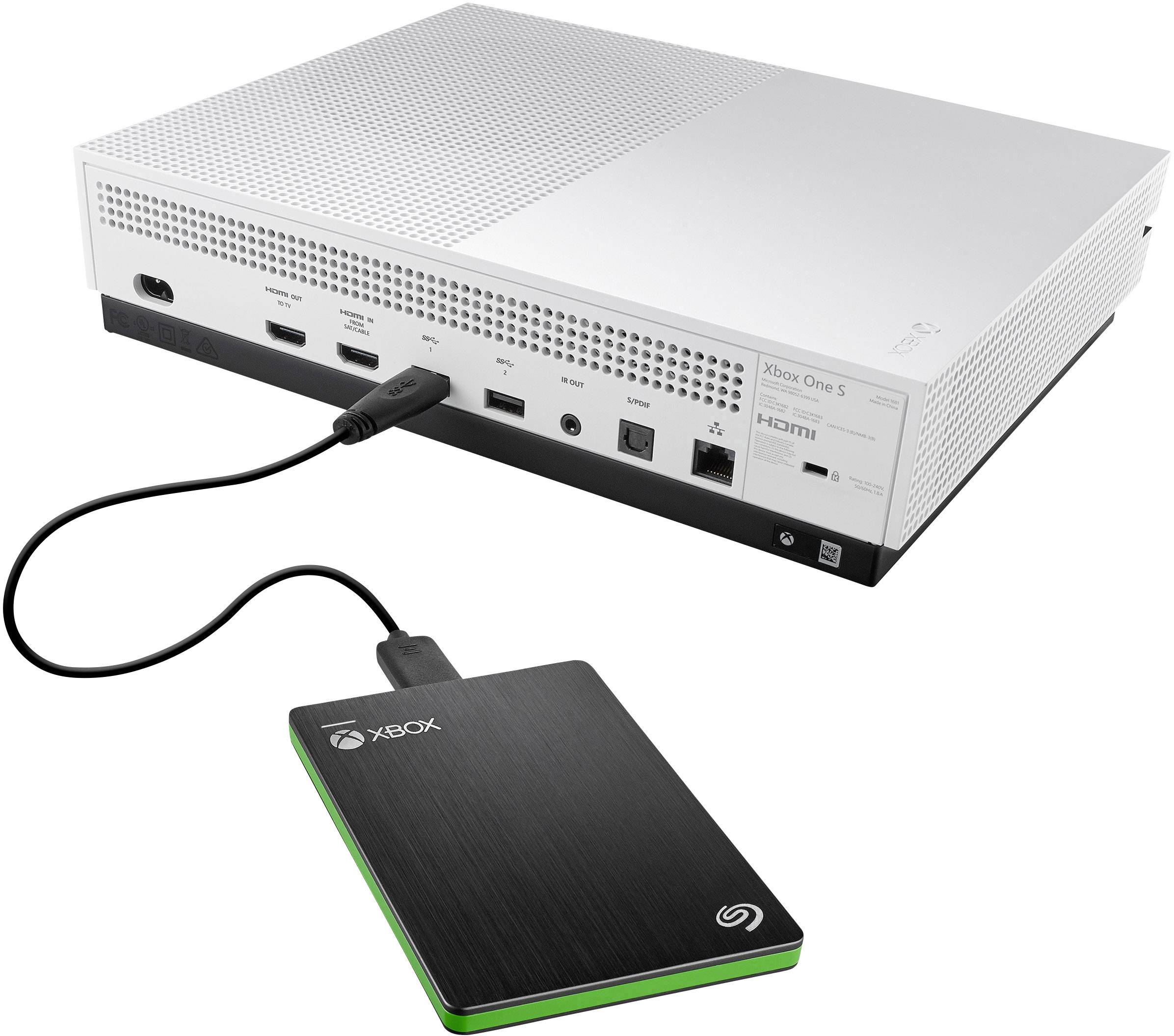 Seagate  512 GB Externe SSD-Festplatte 6.35 cm (2.5 Zoll) USB 3.2 Gen 1 (USB 3.0) Schwarz, Grün  STFT512400