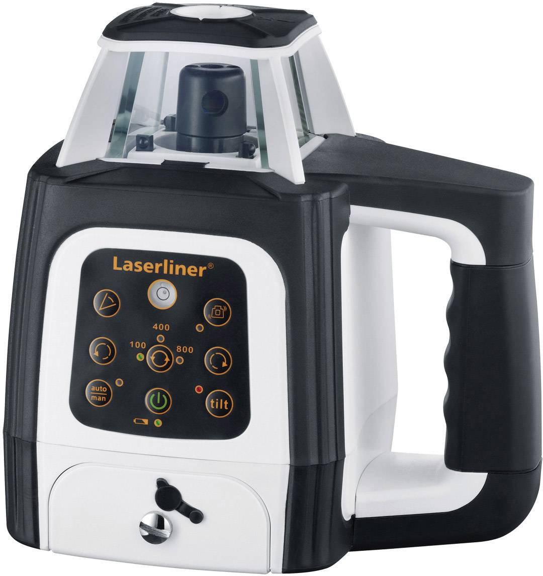 Laserliner Centurium Express Green 410 S Rotationslaser inkl. Laserempfänger, selbstnivellierend Reichweite (max.): 400m