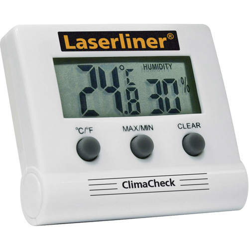 Laserliner Luftfeuchtemessgerät (Hygrometer) ClimaCheck 20% rF 99% rF kalibriert: Werksstandard (ohne Zertifikat)
