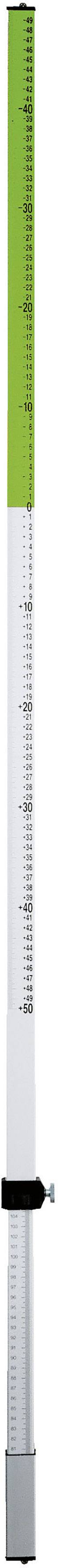 Laserliner 080.51 Nivellierlatte Höhe (max.)=240cm Passend für (Marke-Nivelliergeräte) Laserliner