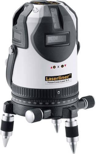 PowerCross-Laser 8 S Kreuzlinienlaser selbstnivellierend Reichweite (max.): 40m