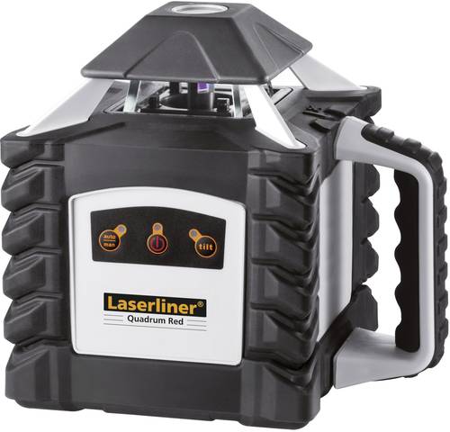 Quadrum 410 S Rotationslaser inkl. Laserempfänger, selbstnivellierend Reichweite (max.):