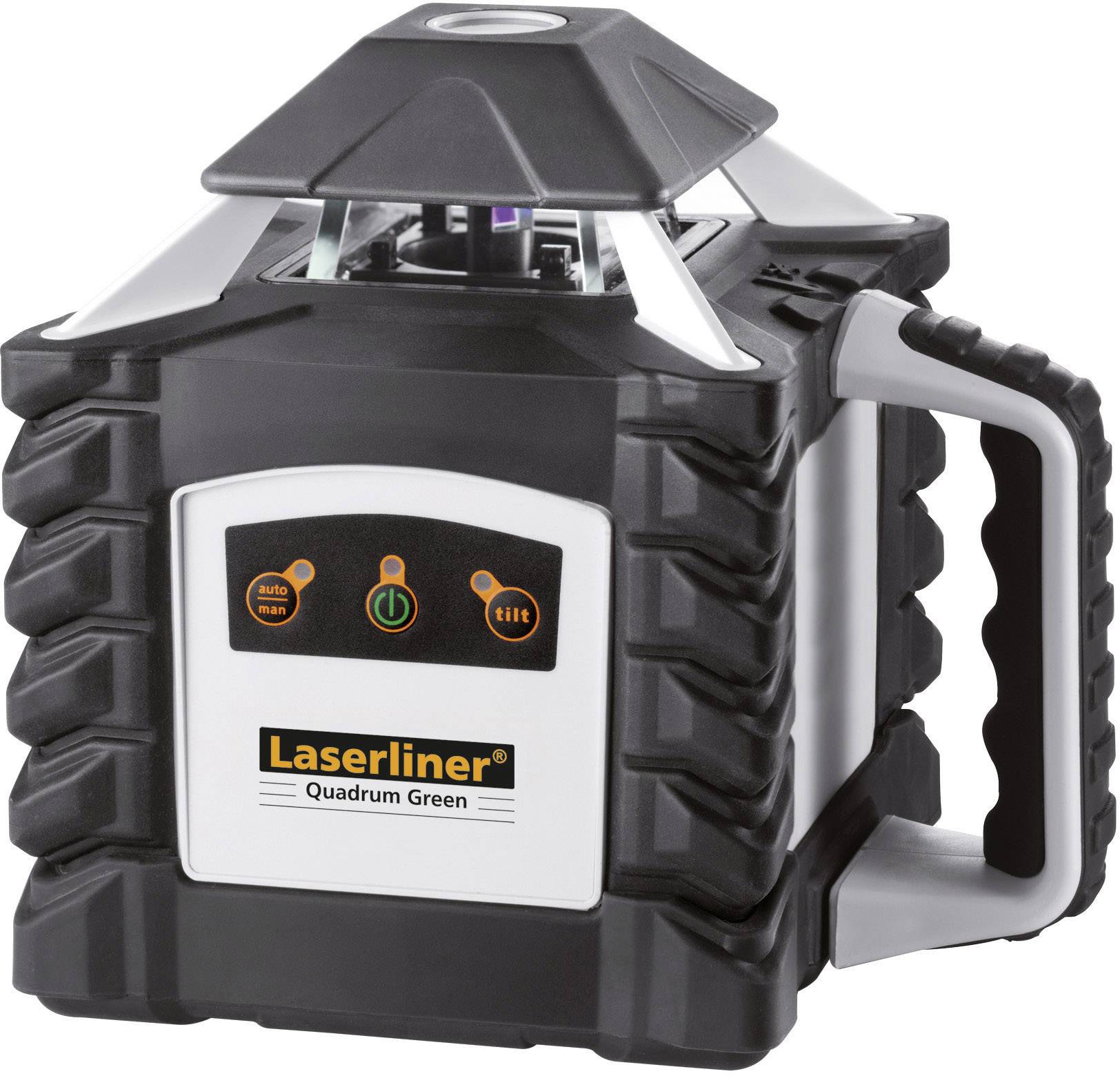 Laserliner Quadrum Green 410 S Rotationslaser inkl. Laserempfänger, selbstnivellierend Reichweite (max.): 400m