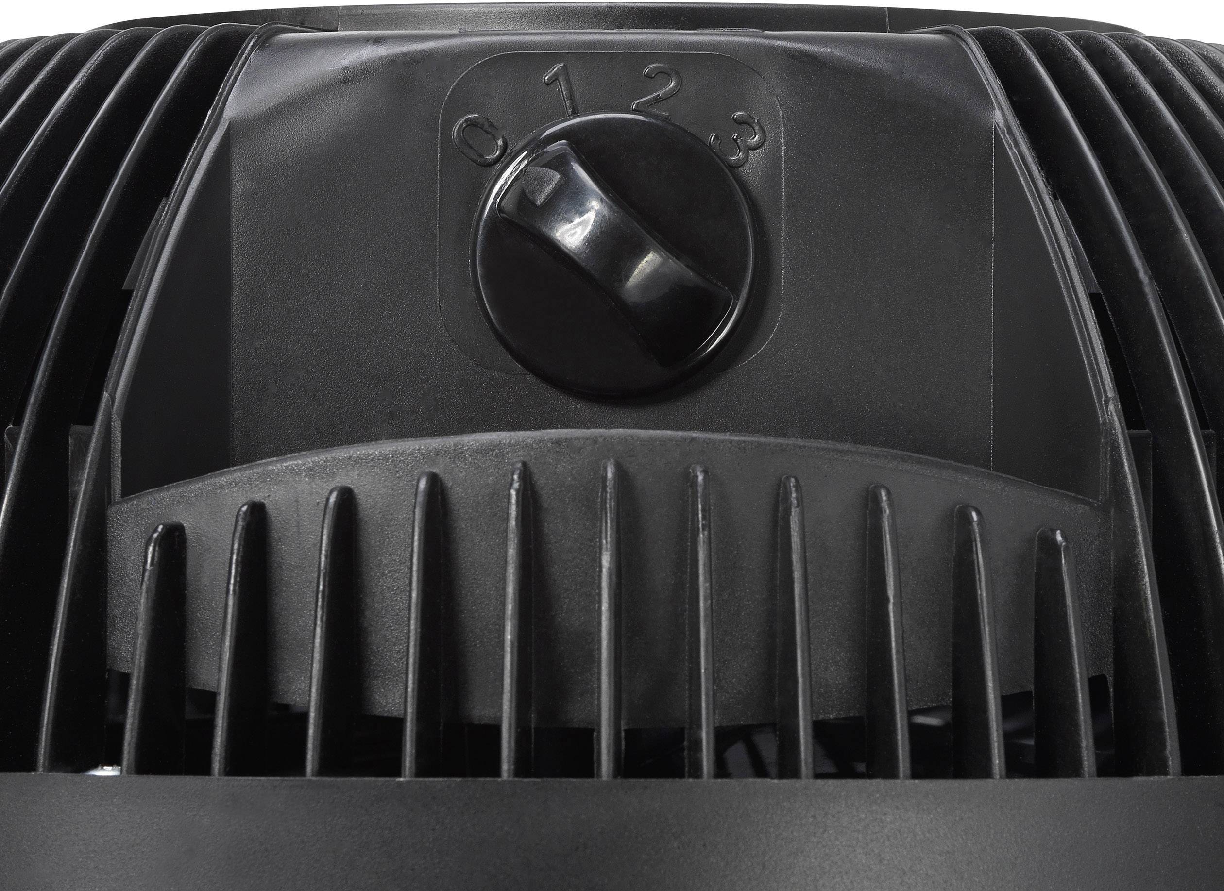 Basetech AF-20A Tischventilator 30W (Ø x H) 18cm x 26cm Schwarz