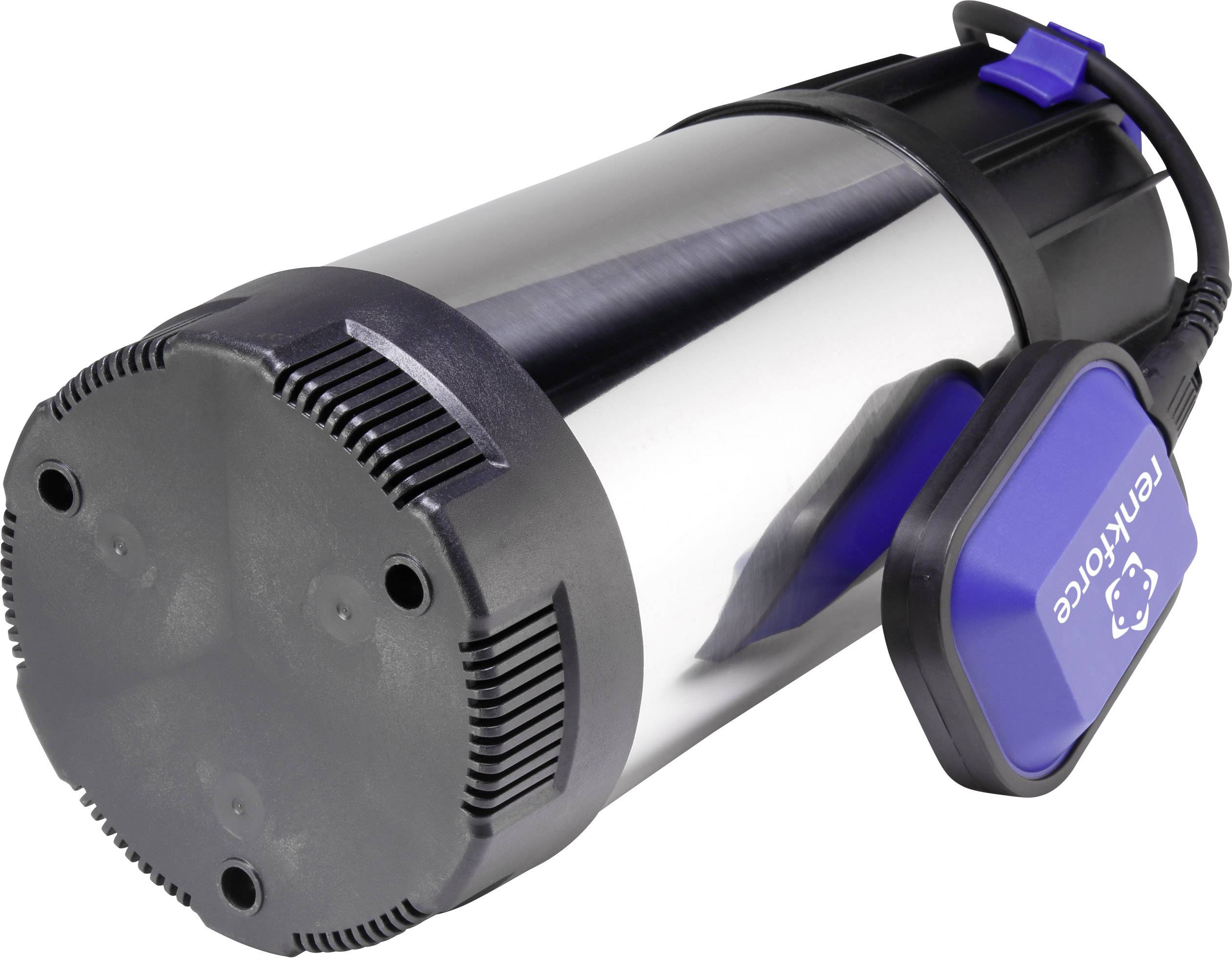 Renkforce 1519501 Tauchdruck-Pumpe mit Schutzkontaktstecker 6500 l/h 30m