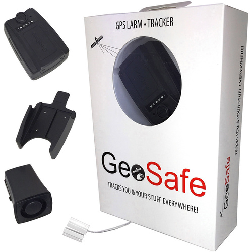 GeoSafe GPS Tracker Multifunktionstracker Schwarz