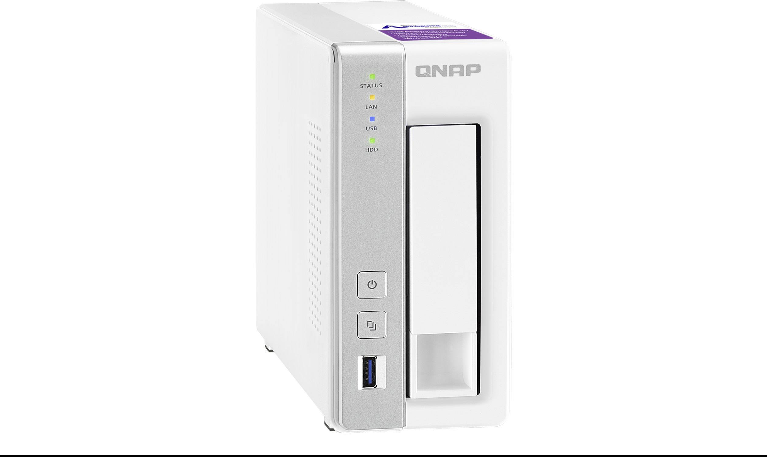 QNAP TS-131P NAS-Server Gehäuse 1 Bay TS-131P