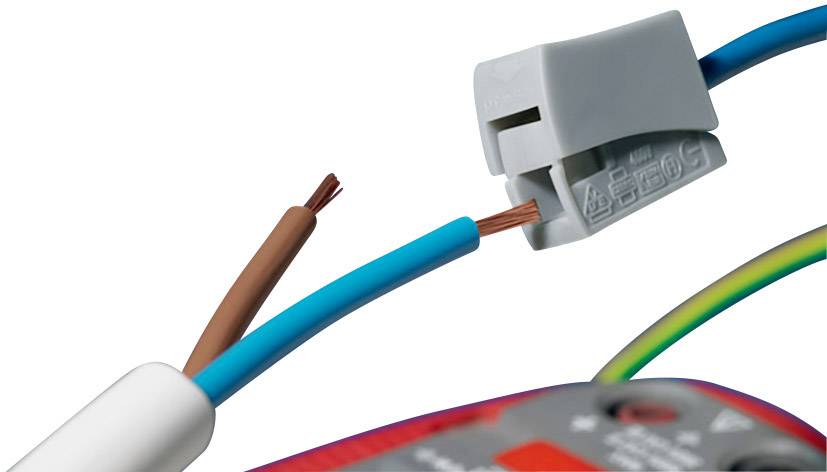 HellermannTyton 148-90023 HECL-2/1-PA66-WH Leuchtenklemme flexibel: 0.5- starr: 0.75- Polzahl: 3 1 St. Weiß