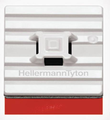 HellermannTyton FMB4APT-I-PA66HS-WH Befestigungssockel selbstklebend 151-01528 flexibler Sockel, 4f