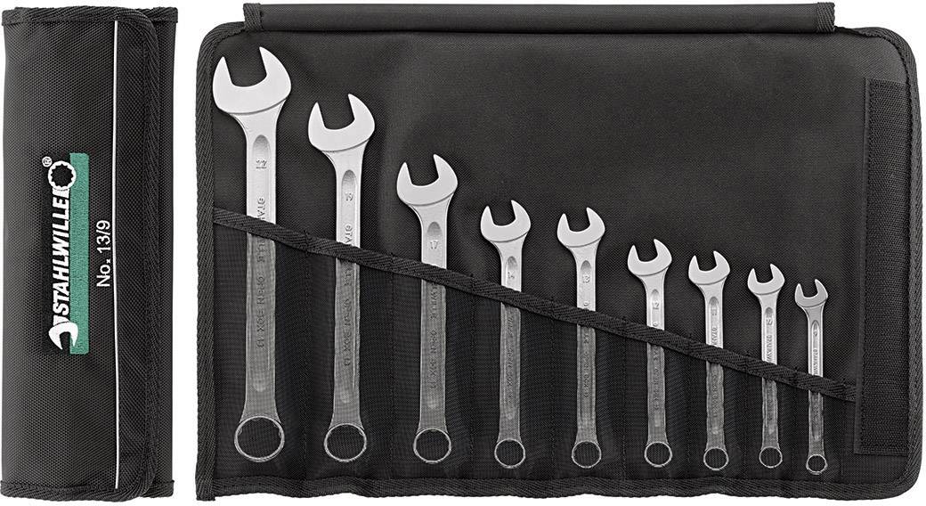 Stahlwille 96400803 13/15 Ring-Maulschlüssel-Satz 15teilig Schlüsselweite (Metrisch) 8 - 19mm