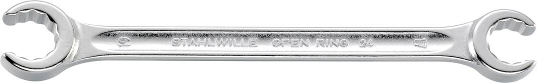 Doppelringschlüssel OPEN-RING 24 30x32mm 300mm m.Doppel-6kant STAHLWILLE