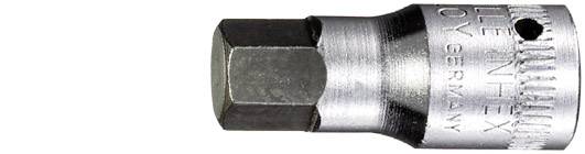 Stahlwille 44 K 6 01120006 Innen-Sechskant Steckschlüssel-Bit-Einsatz 6mm 1/4" (6.3 mm)