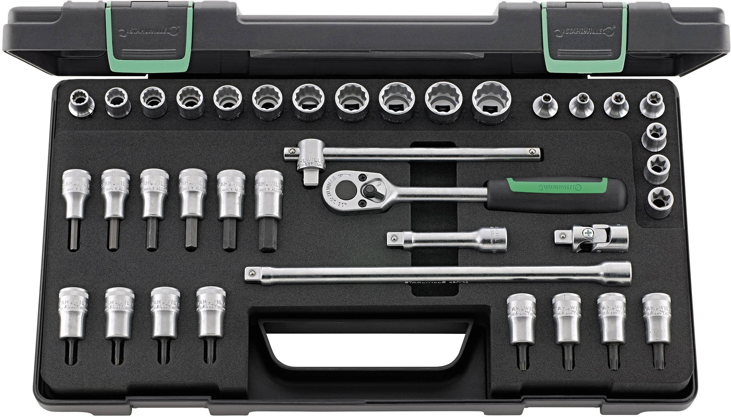 Stahlwille 45/49/32/5TX KN Steckschlüsselsatz 3/8" (10 mm) 37teilig 96022119