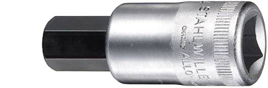 Stahlwille 54 10 03050010 Innen-Sechskant Steckschlüssel-Bit-Einsatz 10mm 1/2" (12.5 mm)