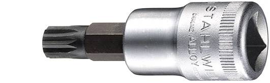 Stahlwille 54 X M 14 03060014 Innen-Vielzahn (XZN) Steckschlüssel-Bit-Einsatz M14 1/2" (12.5 mm)