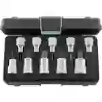 Stahlwille 54/10 KN 96031508 Innen-Sechskant Steckschlüssel-Bit-Einsatz-Set 10teilig 1/2" (12.5 mm) Stahlwille 54/10 KN 96031508 Innen-Sechskant Steckschlüssel-Bit-Einsatz-Set 10teilig 1/2" (12.5 mm)