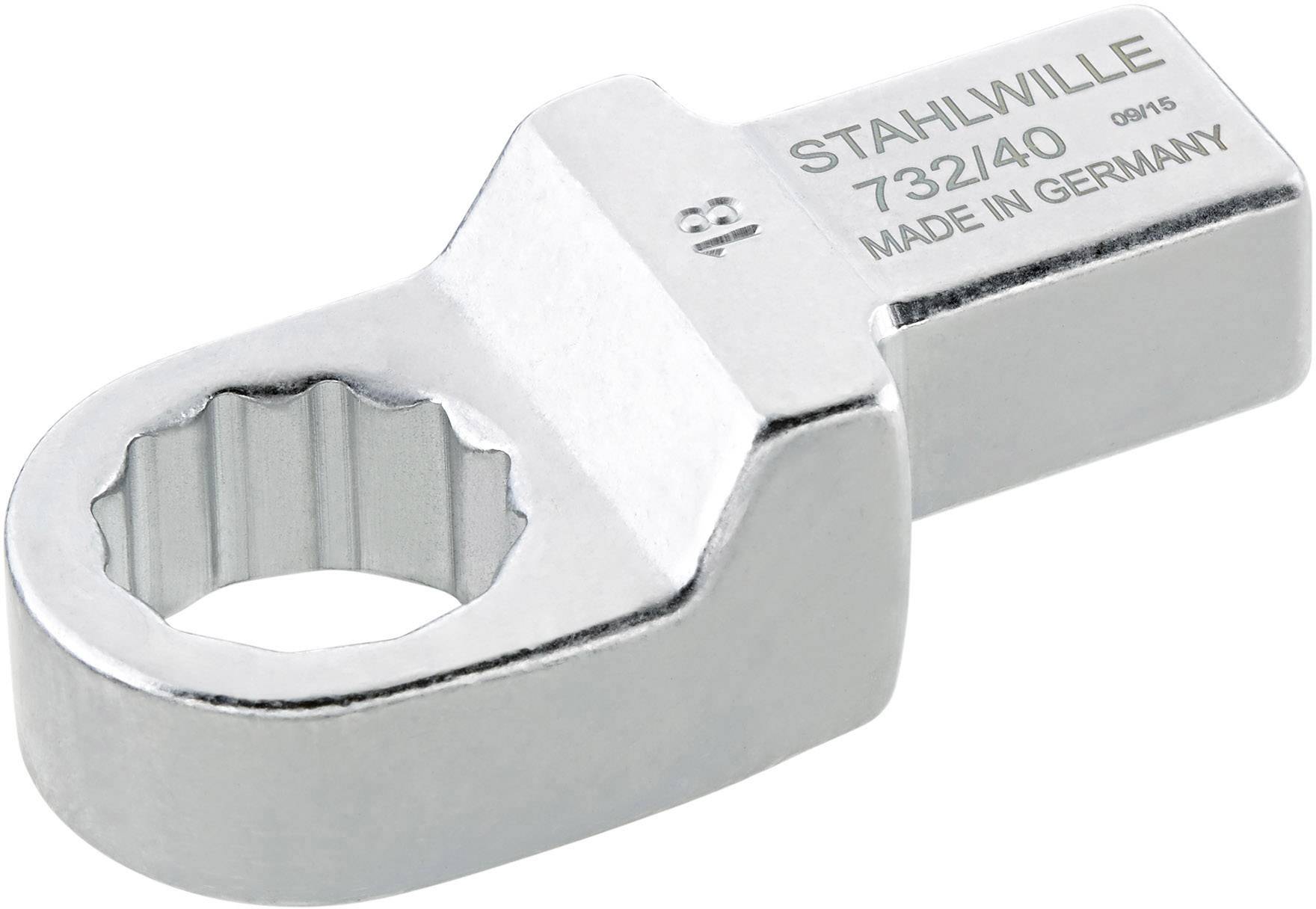 Ringeinsteckwerkzeug 732/40 30 SW 30mm 14x18mm CR-A-STA STAHLWILLE