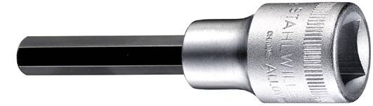 Stahlwille 3054/8 03150808 Innen-Sechskant Steckschlüssel-Bit-Einsatz 8mm 1/2" (12.5 mm)