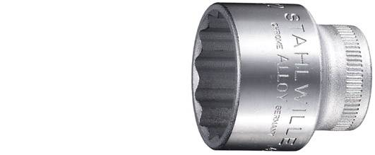 Steckschlüsseleinsatz 45 3/8 Zoll 12-kant SW 22mm L.35mm STAHLWILLE