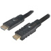 LogiLink HDMI Anschlusskabel HDMI-A Stecker, HDMI-A Stecker 20.00m Schwarz CHA0020 vergoldete Steckkontakte HDMI-Kabel
