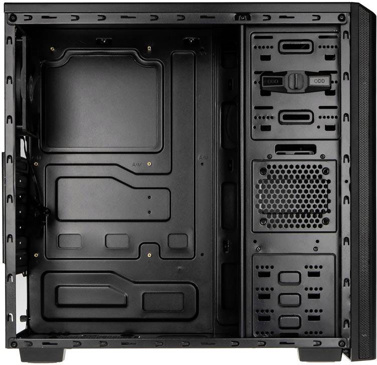 Bitfenix Nova Window Midi-Tower USB-Gehäuse, Gaming-Gehäuse Schwarz