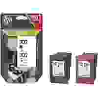 HP 302 Druckerpatrone Kombi-Pack Original Schwarz, Cyan, Magenta, Gelb X4D37AE Tinte