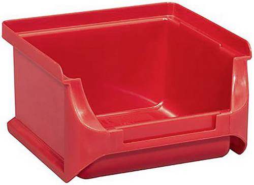 Allit 456201 Sichtlagerkasten (B x H x T) 100 x 60 x 100 mm Rot