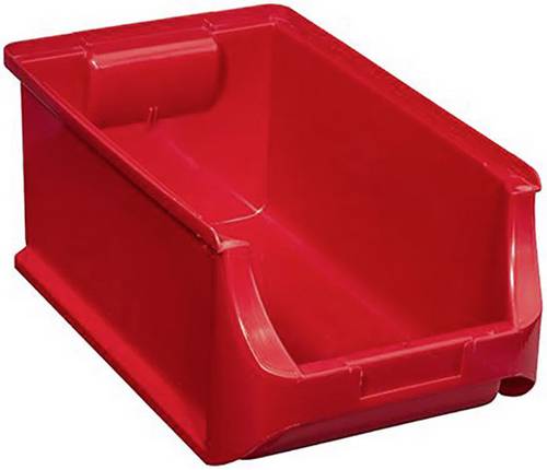 Allit 456213 Sichtlagerkasten (B x H x T) 205 x 150 x 355 mm Rot 1 St.