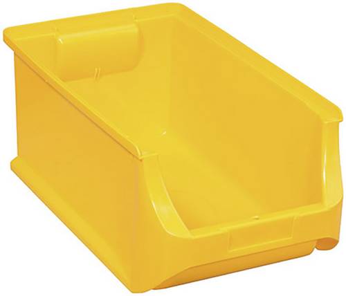 Allit 456214 Sichtlagerkasten (B x H x T) 205 x 150 x 355 mm Gelb 1 St.