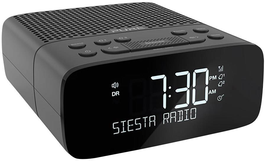 Pure Siesta S2 Radiowecker DAB+, UKW Graphit