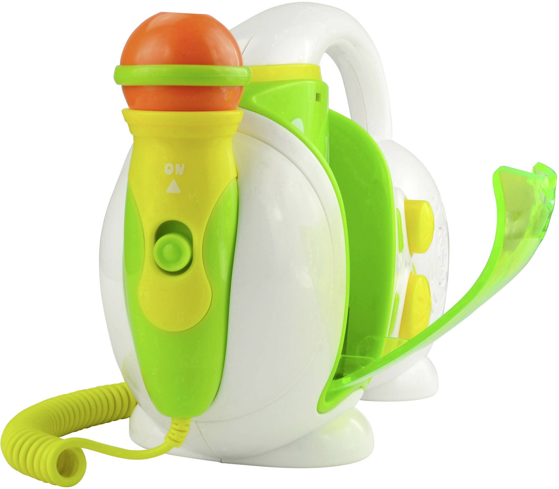 X4 Tech Bobby Joey USB Karaoke-Anlage USB Inkl. Karaoke-Funktion, Inkl. Mikrofon Weiß, Grün