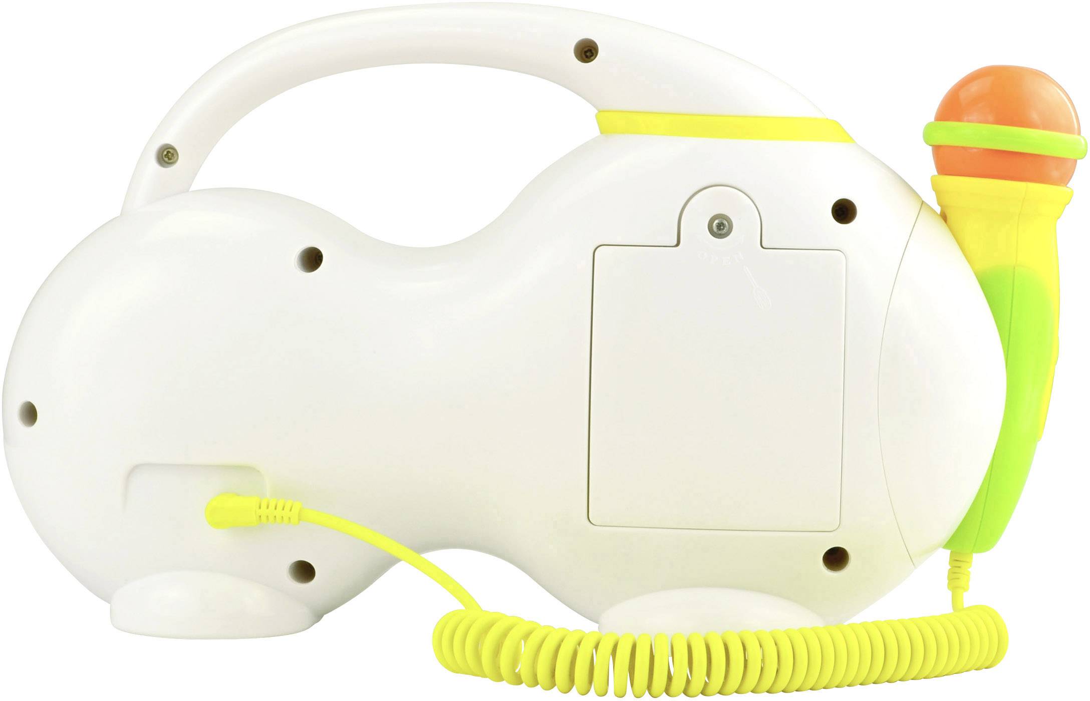 X4 Tech Bobby Joey USB Karaoke-Anlage USB Inkl. Karaoke-Funktion, Inkl. Mikrofon Weiß, Grün