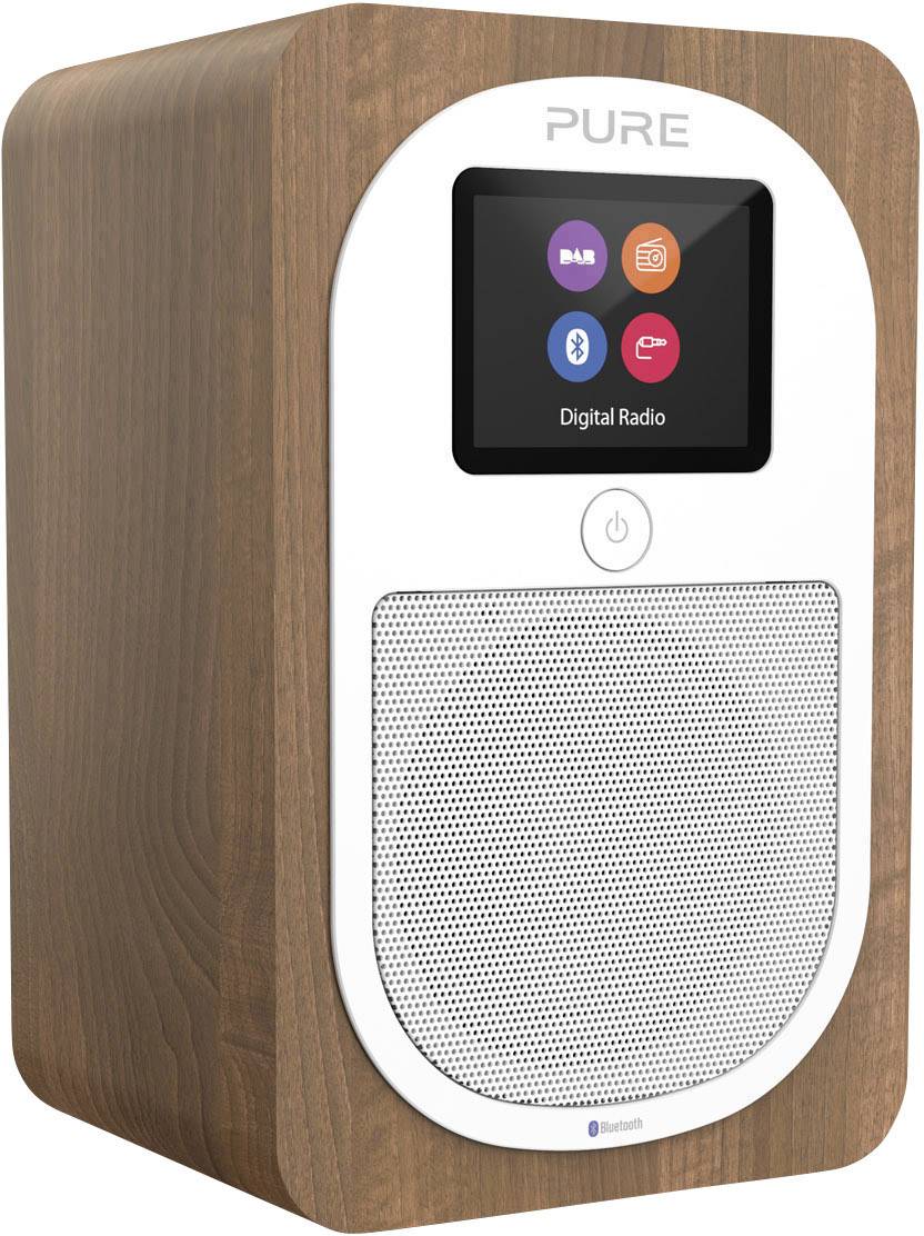 Pure Evoke H3 Tischradio DAB+, UKW Bluetooth®, AUX Walnuss