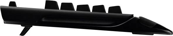 Logitech Gaming G910 Orion Spectrum USB Gaming-Tastatur Deutsch, QWERTZ Schwarz Beleuchtet, Handballenauflage