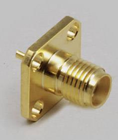 TRU Components 1577819 SMA-Steckverbinder Buchse, Einbau vertikal 1St.