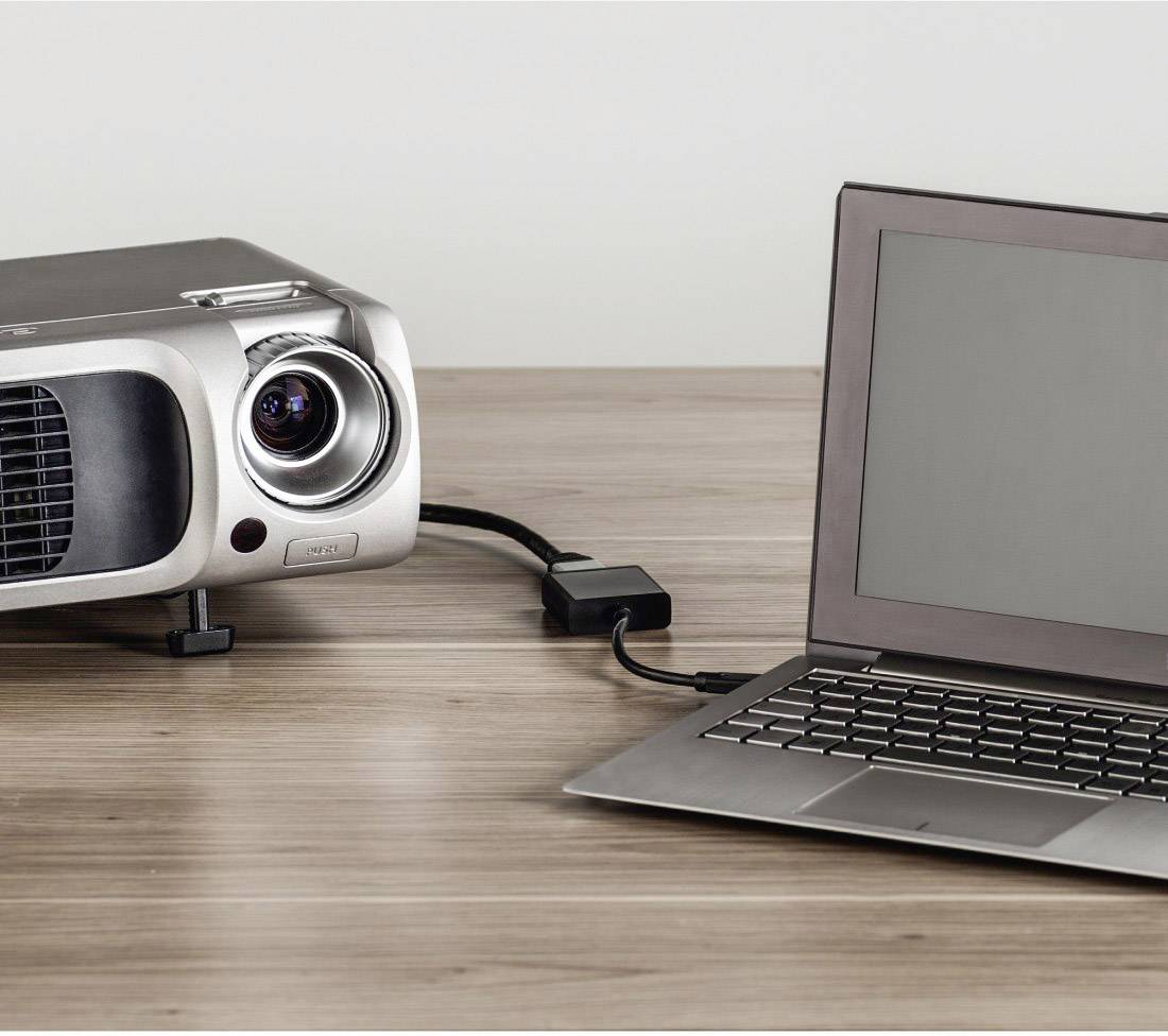 Hama 00135726 USB / HDMI Adapter [1x USB-C® Stecker - 1x HDMI-Buchse] Schwarz vergoldete Steckkontakte 10.00 cm