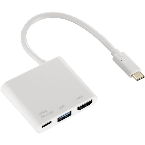 USB / HDMI Adapter [1x USB-C™ Stecker - 1x HDMI-Buchse, USB 3.0 Buchse A, USB-C™ Buchse]