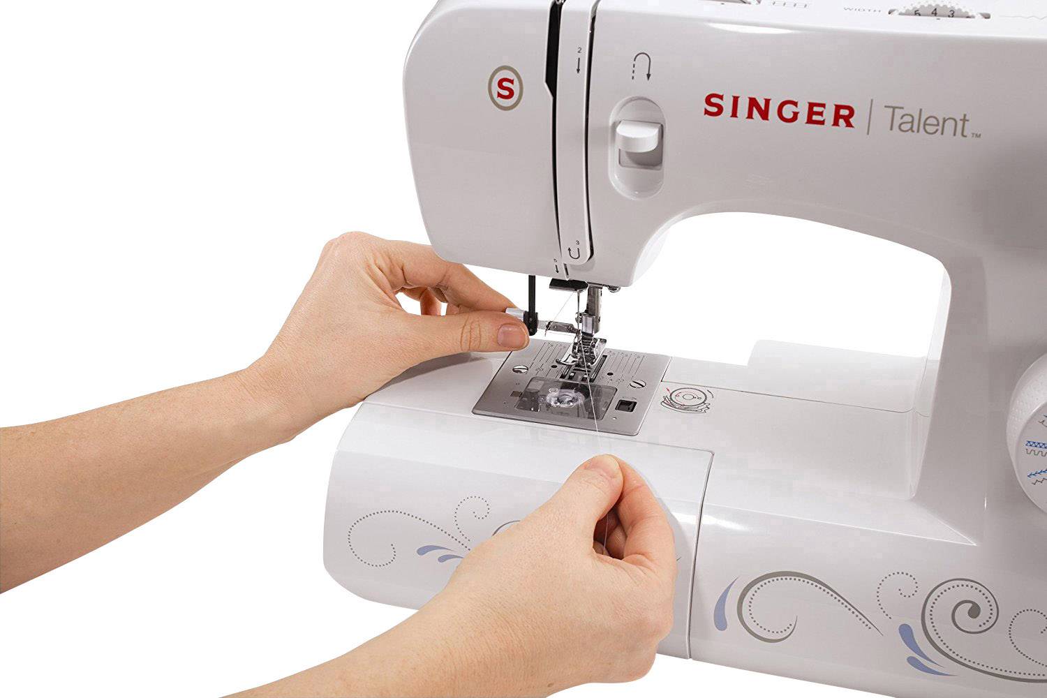 Singer Freiarmnähmaschine Talent 3323 Weiß