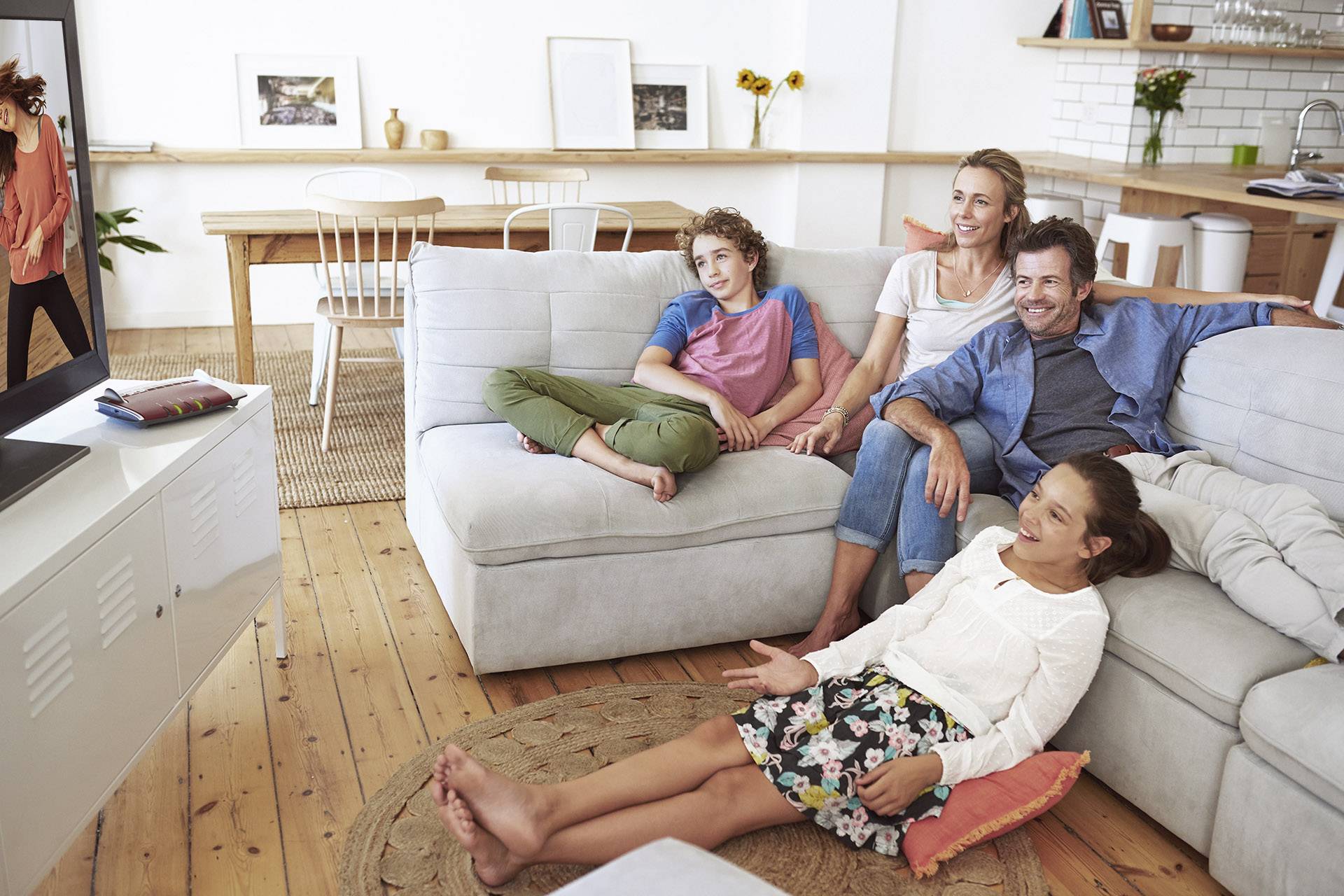 AVM FRITZ!Box 6430 Cable WLAN Router mit Modem Integriertes Modem: Kabel 2.4 GHz 450 MBit/s