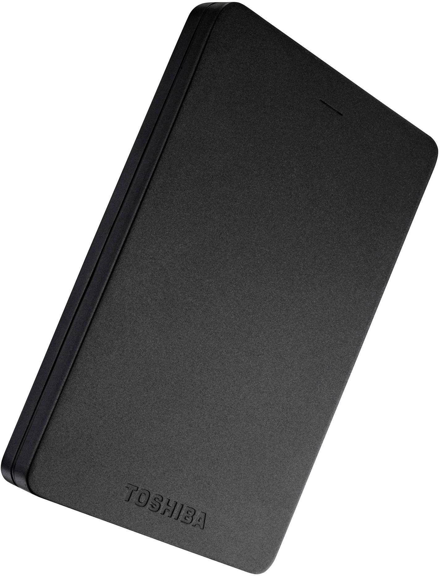 Toshiba HDTH310EK3AB Canvio Alu Externe Festplatte 6.35cm (2.5 Zoll) 1TB Schwarz USB 3.0