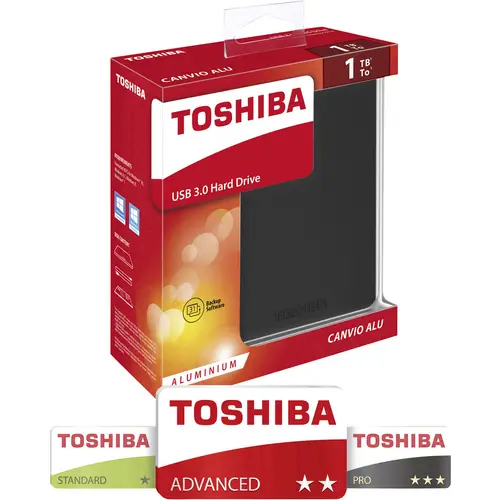 TOSHIBA CANVIO ALU 1TB USB 3.0 SW TOSHIBA CANVIO ALU 1TB USB 3.0 SW