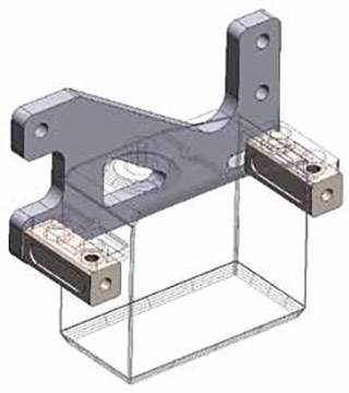 Tamiya 56532 1:14 Servohalterung 1St.