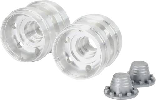 1:14 LKW-Auflieger Felgen Aluminium Euro-Optik Aluminium 1 Paar