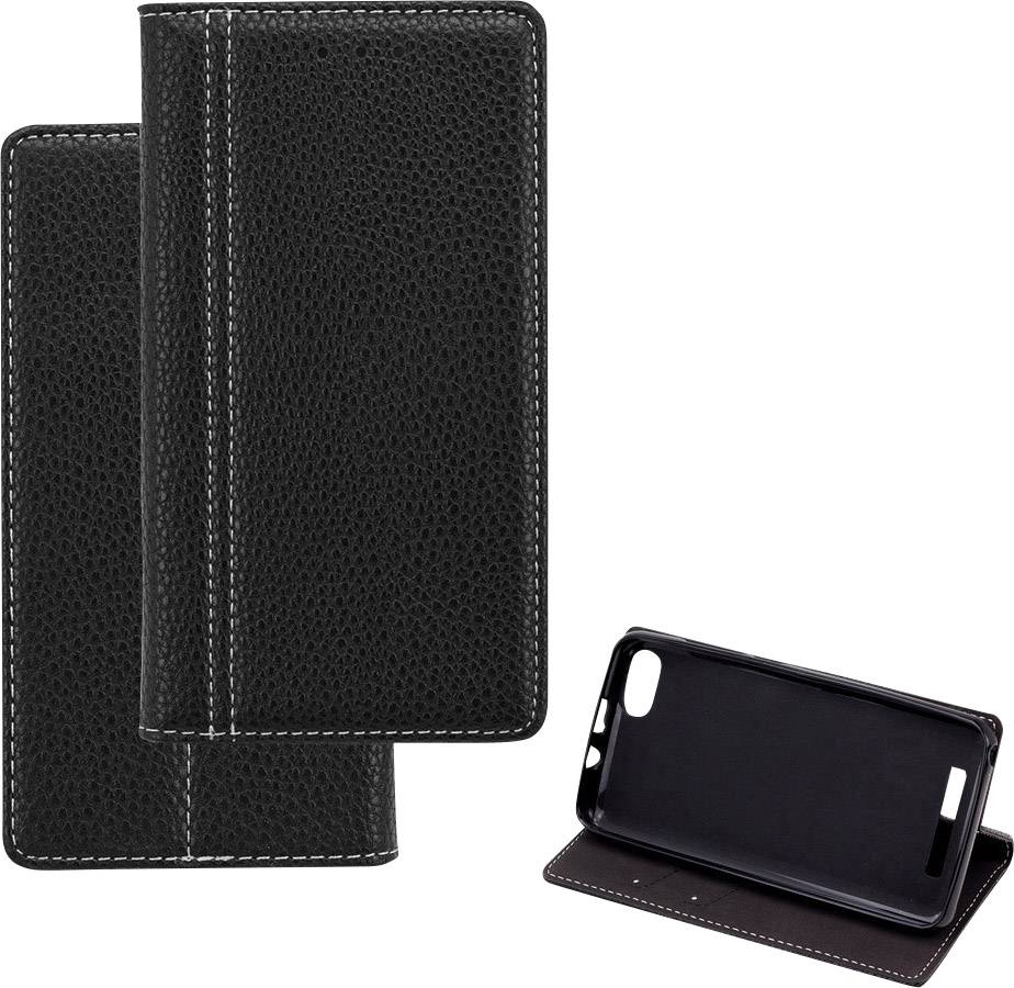 Perlecom Booklet Wiko Schwarz
