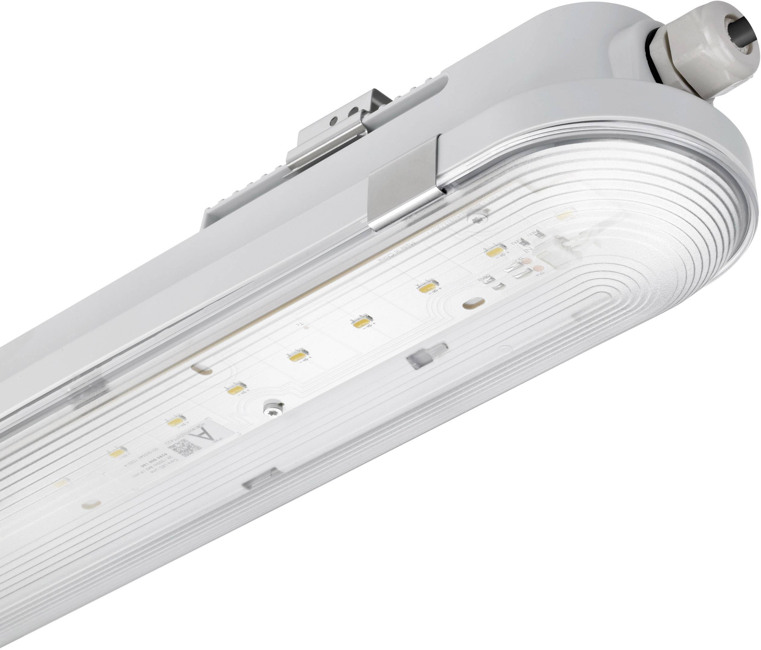 Philips Lighting CoreLine WT120C LED-Feuchtraumleuchte LED LED fest eingebaut 29W Neutralweiß Grau