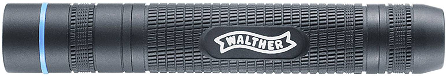 Walther 3.7080 LED Mini-Taschenlampe mit Handschlaufe, mit Holster batteriebetrieben 90lm 6.2h 31g