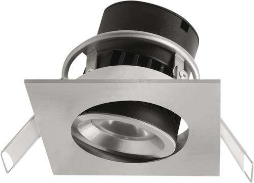 Siena MT76728 LED-Einbauleuchte 8W Nickel (gebürstet); Energieeffizienzklasse: A+