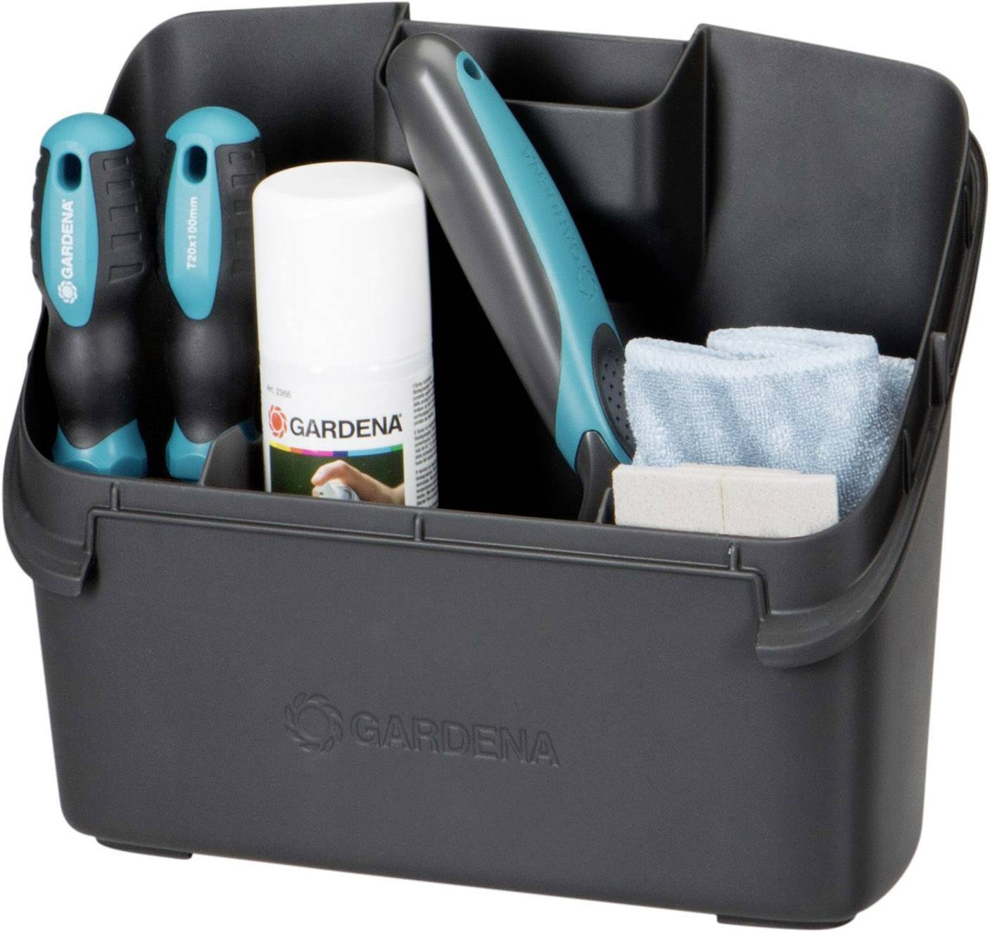 GARDENA 04067-20 Wartungs- und Reinigungs-Set 1er Set Passend für (Modell Rasentrimmer): R40Li, R70Li, Gardena Sileno, Gard